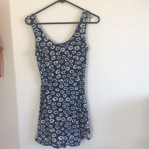 Blue flower dress